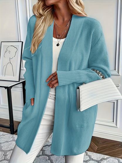 Cozy Open Front Cardigan