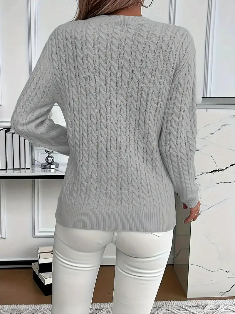 Cozy Cable Knit Sweater
