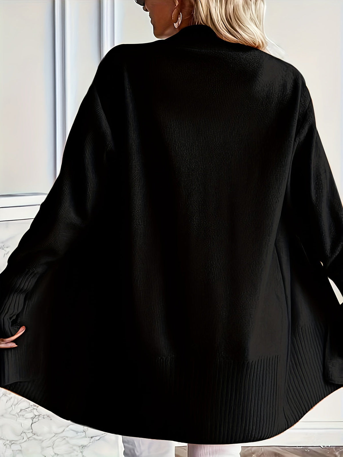 Cozy Open Front Cardigan