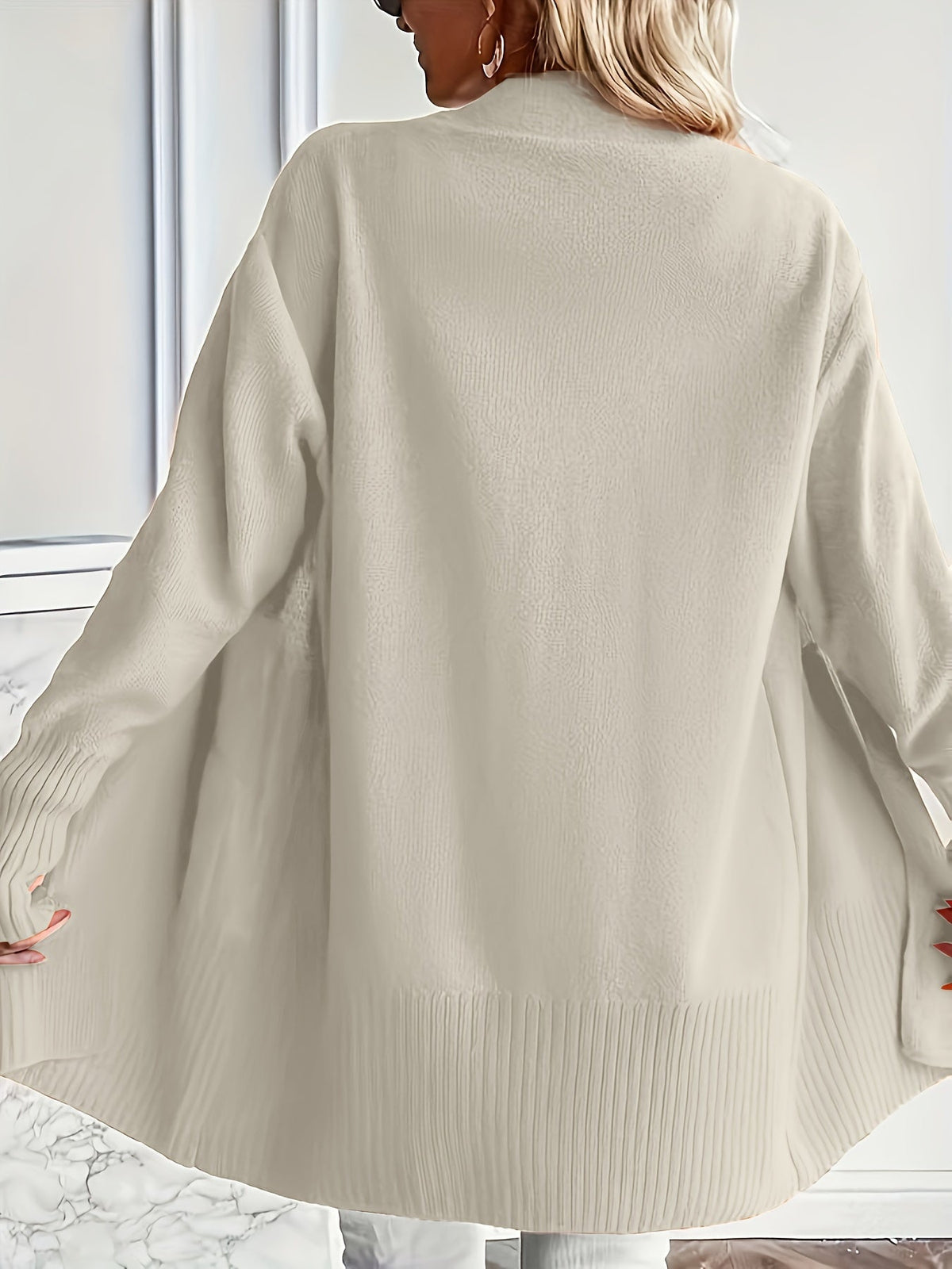 Cozy Open Front Cardigan