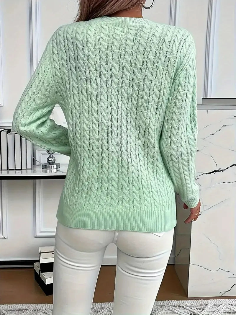 Cozy Cable Knit Sweater