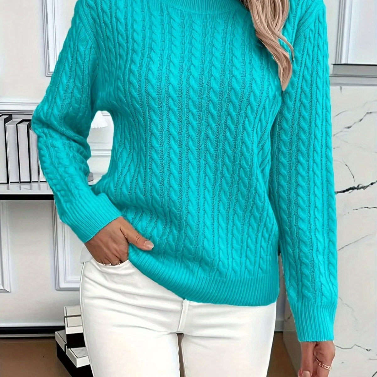 Cozy Cable Knit Sweater