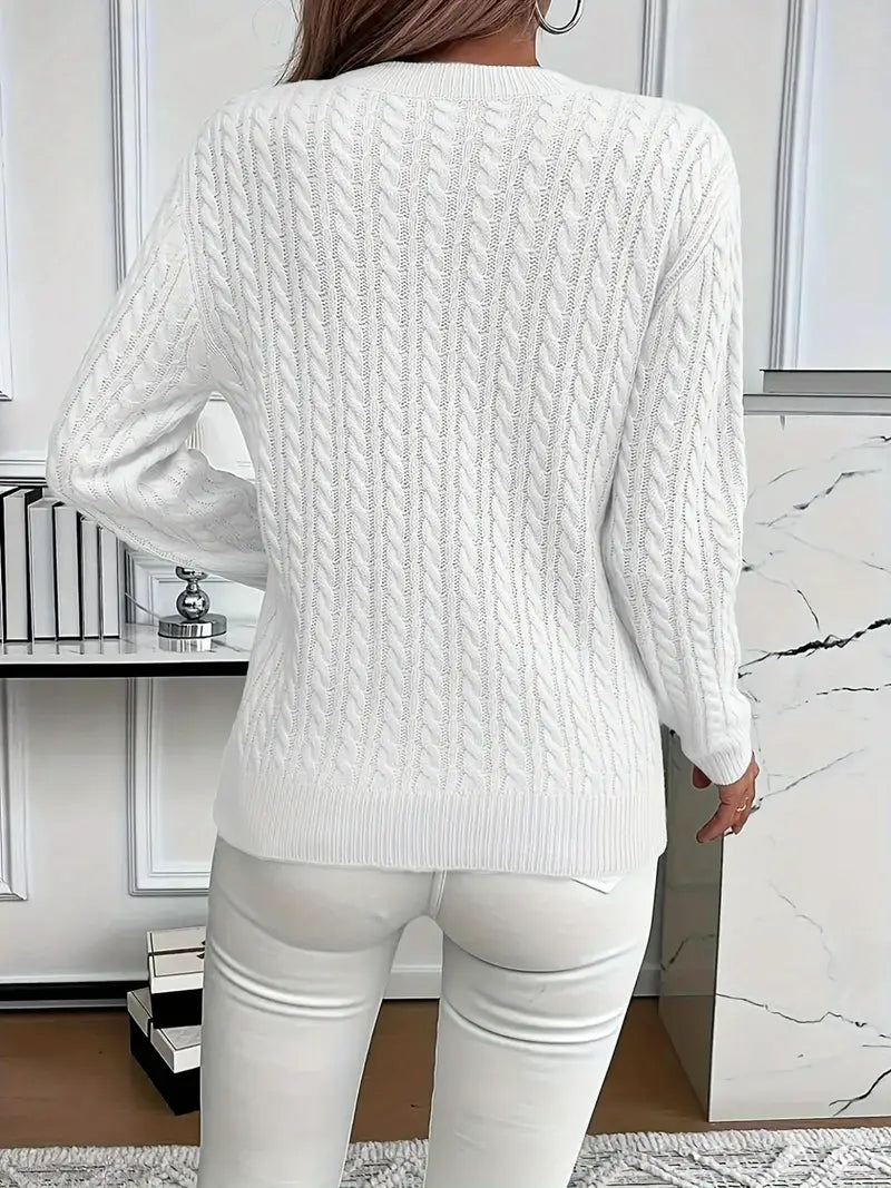 Cozy Cable Knit Sweater